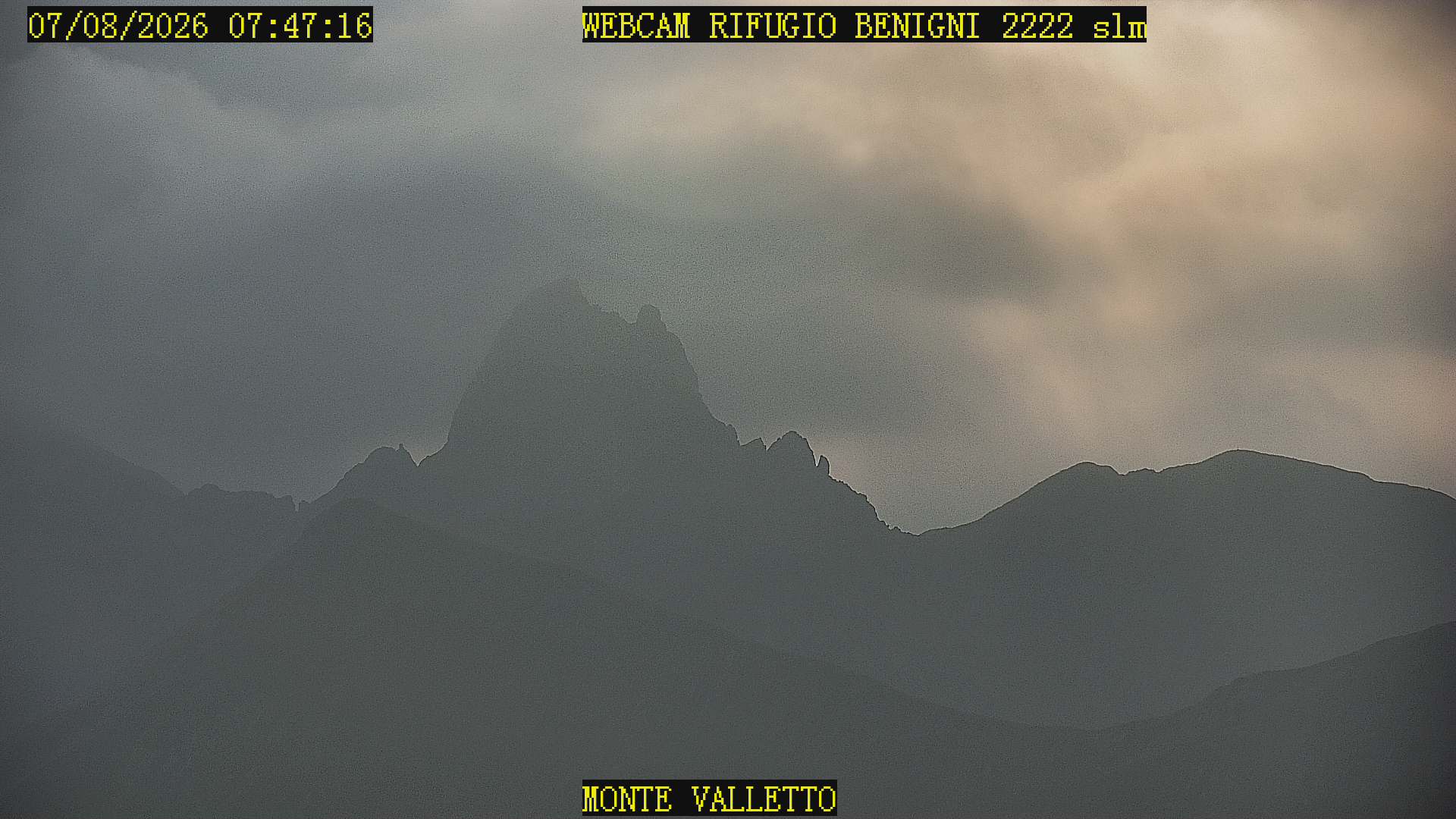 Vista verso il Monte Valletto