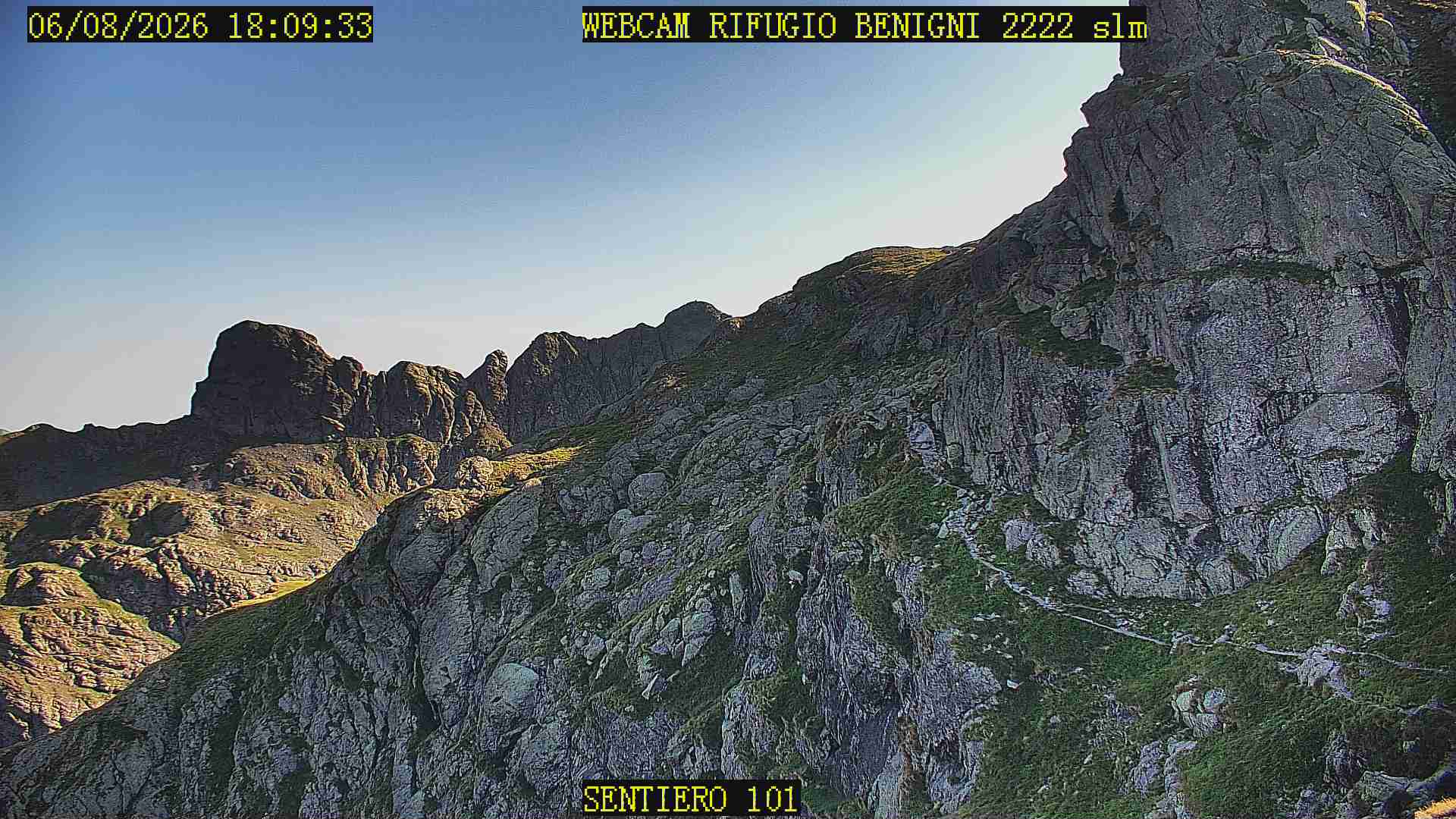 Vista sul Sentiero 101