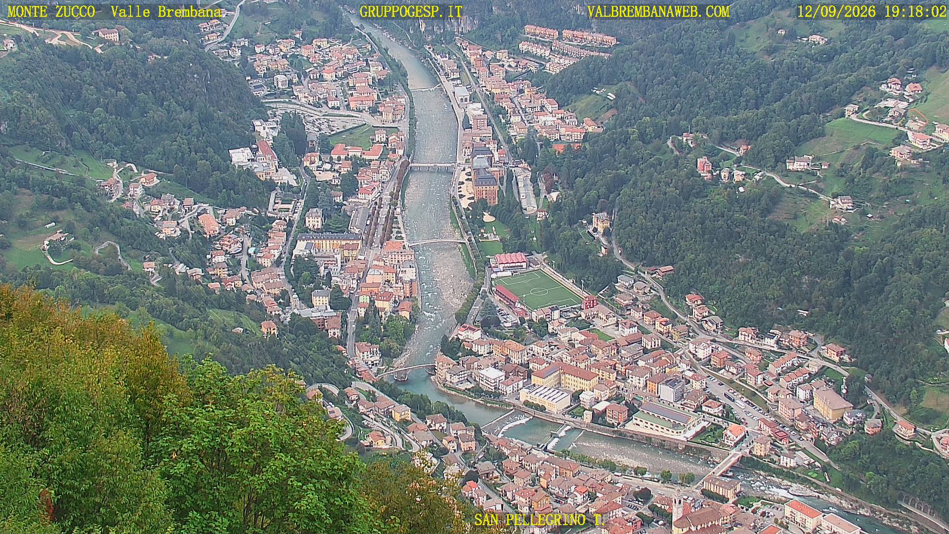 Panoramica su San Pellegrino Terme