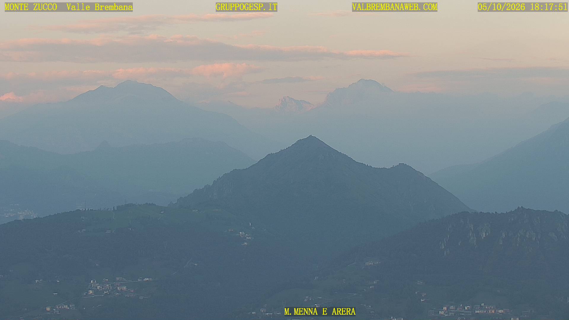 Vista verso il Monte Menna e il Pizzo Arera
