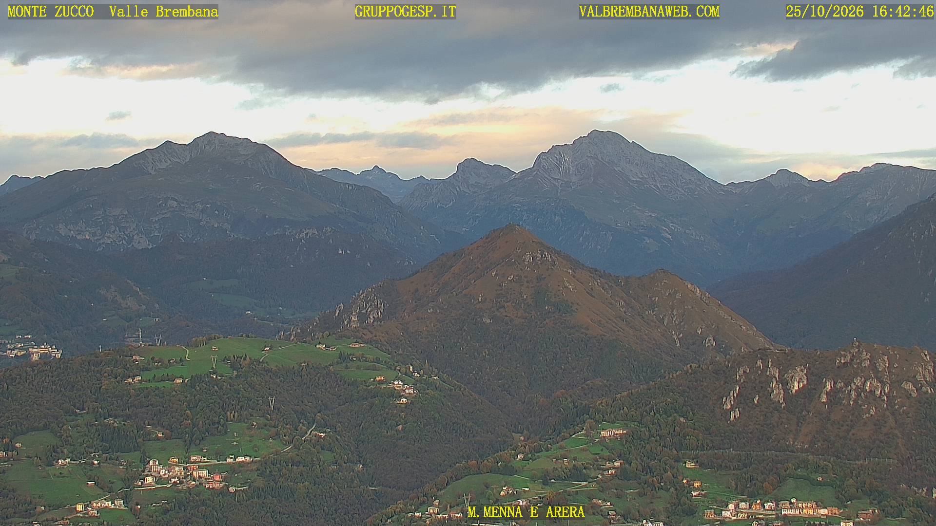 Vista verso il Monte Menna e il Pizzo Arera