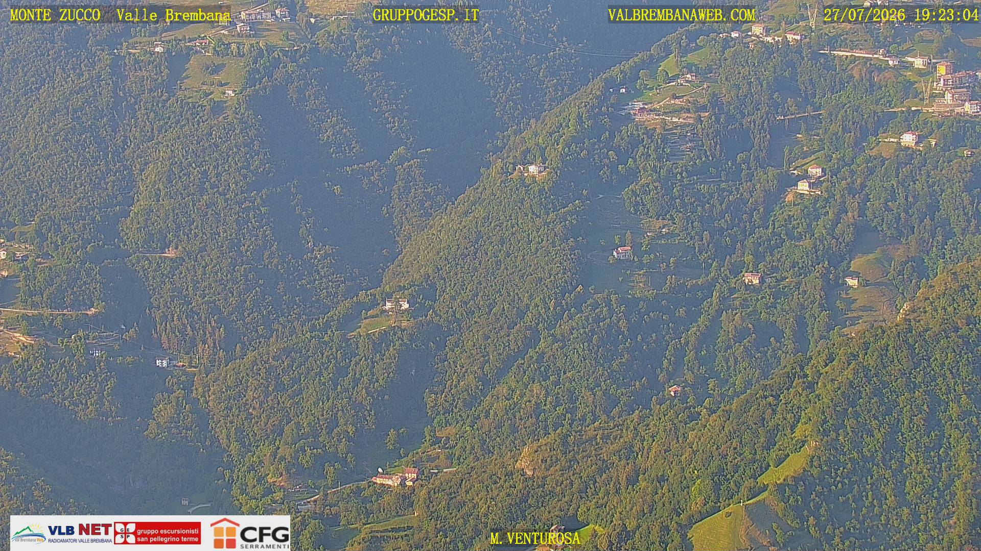 Webcam Monte Zucco – Monte Cancervo e Monte Venturosa