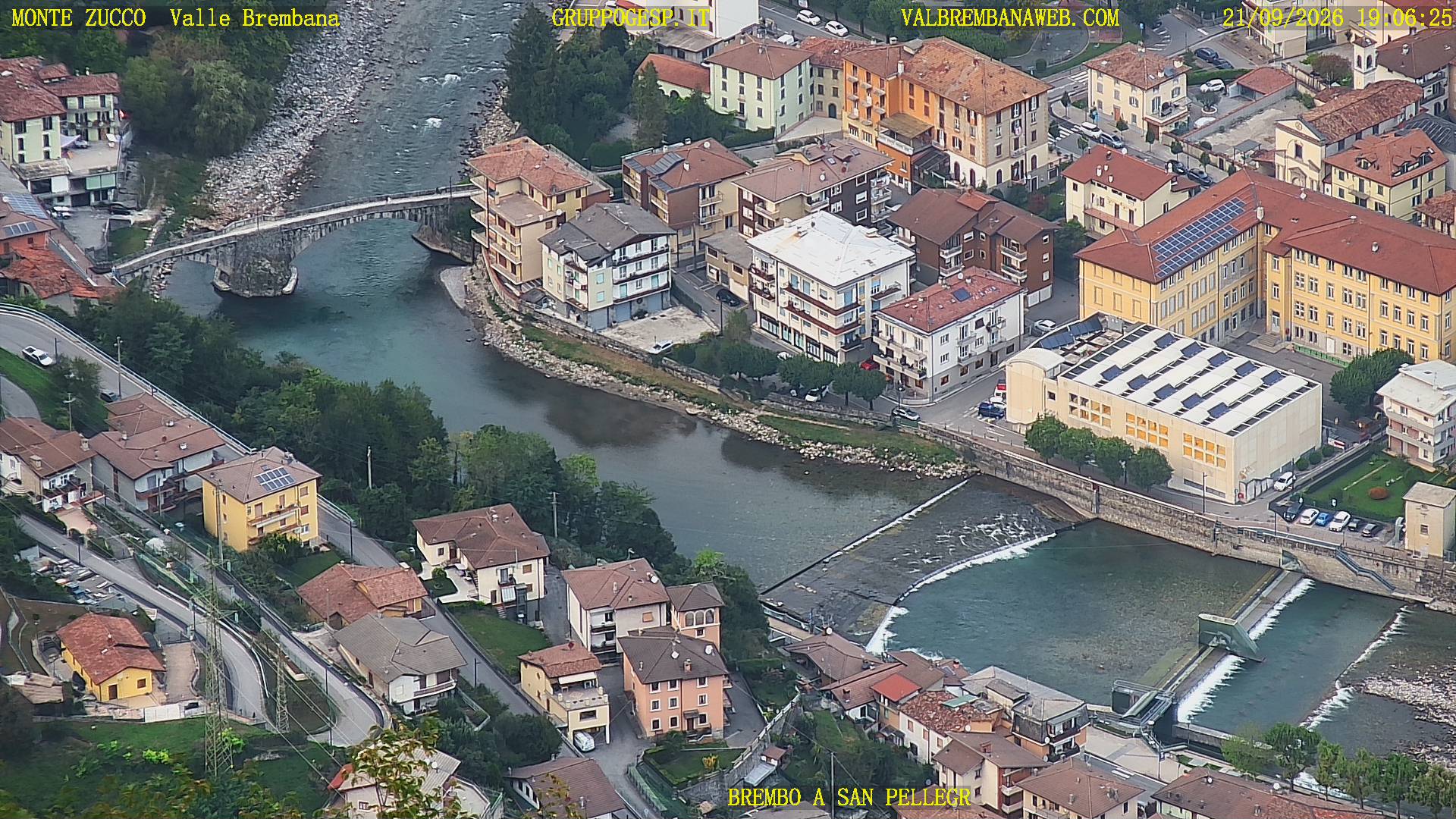 Fiume Brembo a San Pellegrino